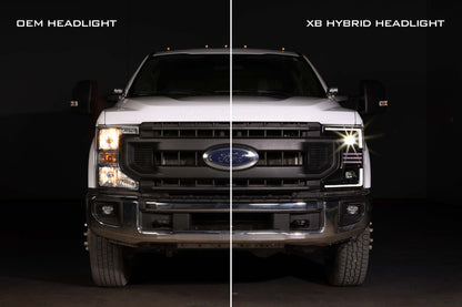 XB Hybrid LED Headlights: Ford Super Duty (20-22 / Set)