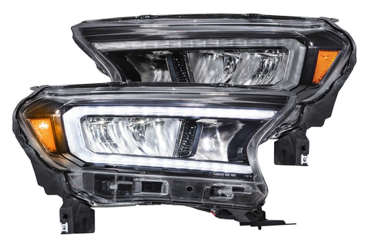 Aftermarket Truck Lights Carbide LED Headlights: Ford Ranger (19-23) (Reflector LED / Pair)