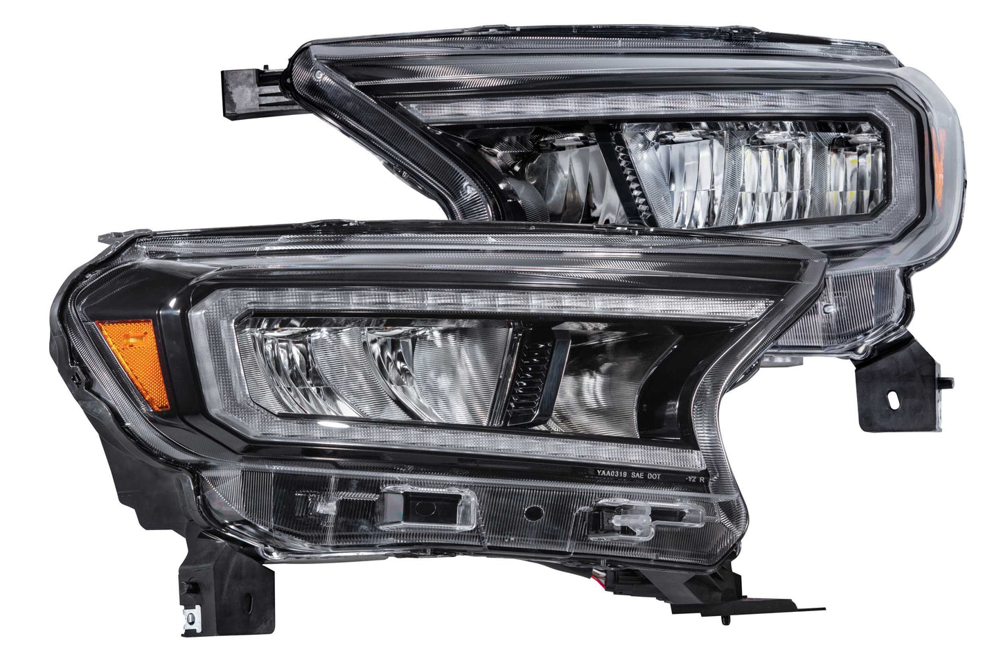 Carbide LED Headlights: Ford Ranger (19-23) (Reflector LED / Pair)