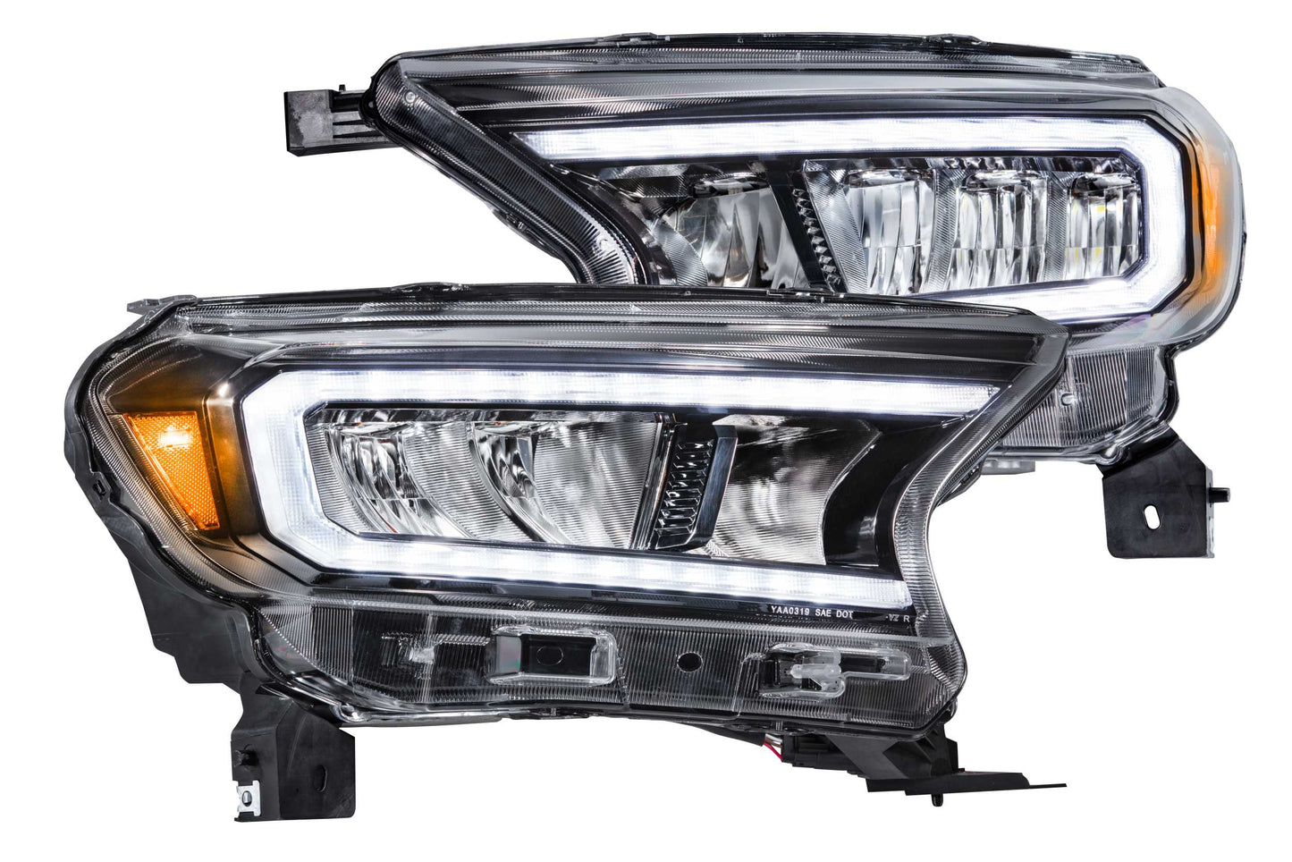 Carbide LED Headlights: Ford Ranger (19-23) (Reflector LED / Pair)