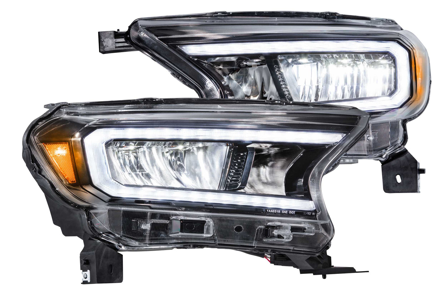 Carbide LED Headlights: Ford Ranger (19-23) (Reflector LED / Pair)