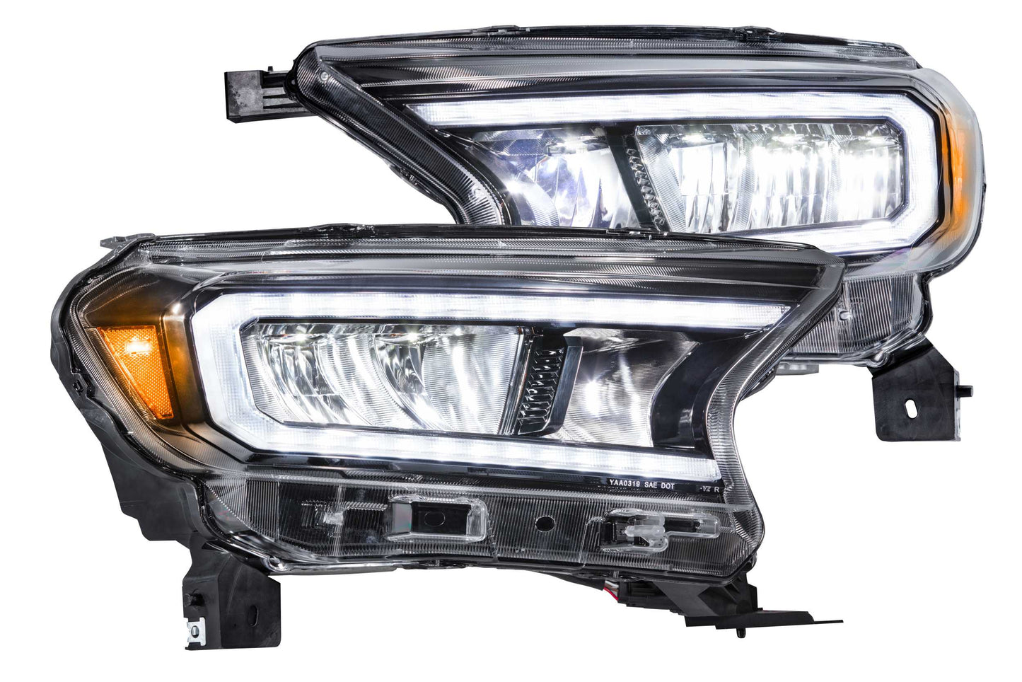 Carbide LED Headlights: Ford Ranger (19-23) (Reflector LED / Pair)