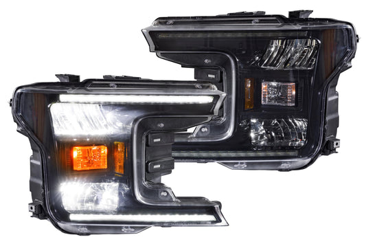 Aftermarket Truck Lights XB Hybrid-R LED Headlights: Ford F-150 (18-20 / Set)