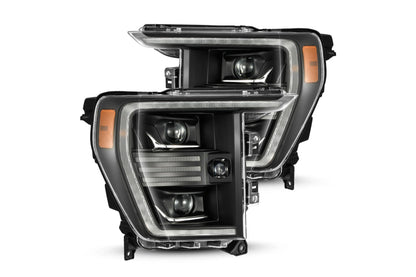 Aftermarket Truck Lights ARex (PRO-Series) Halogen Headlights: Ford F-150 (21+) - Black (Set)