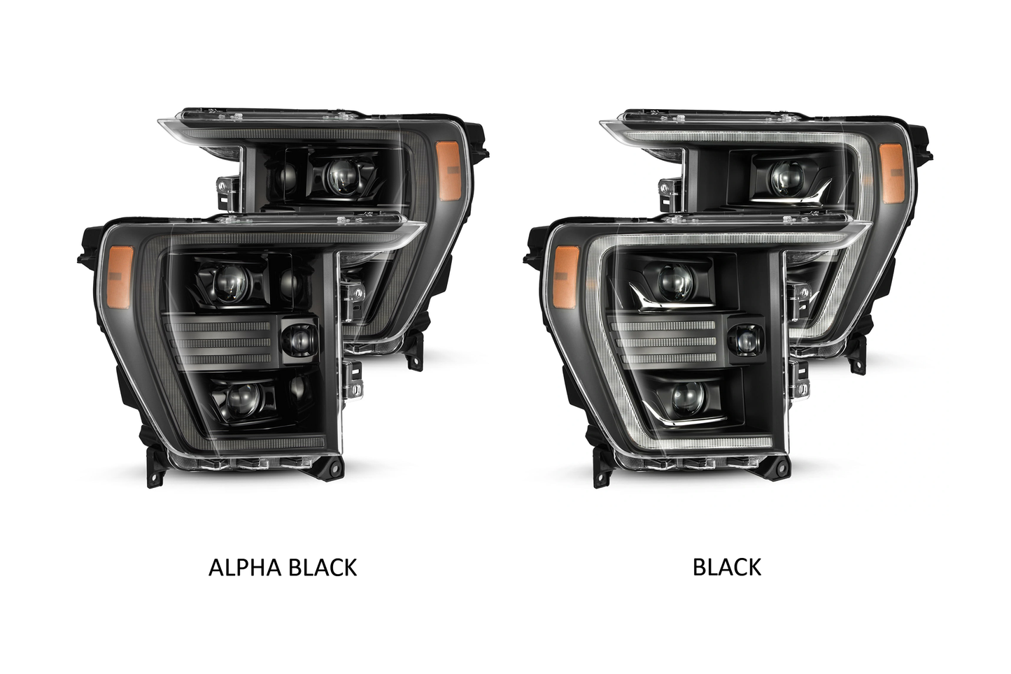 ARex (PRO-Series) Halogen Headlights: Ford F-150 (21+) - Black (Set)