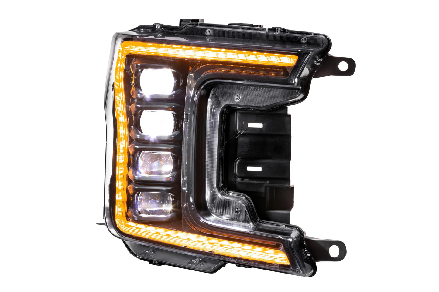 XB LED Headlights: Ford F-150 (18-20 / Amber DRL / Set)