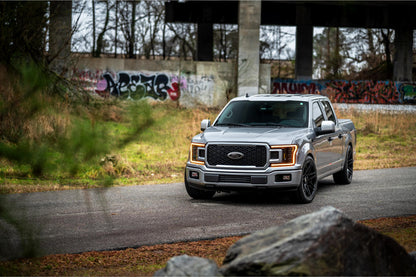 XB LED Headlights: Ford F-150 (18-20 / Amber DRL / Set)