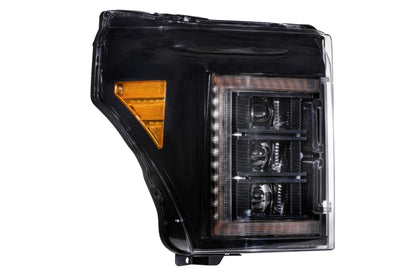 XB LED Headlights: Ford Super Duty (11-16 / Amber DRL / Set)