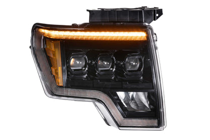 XB LED Headlights: Ford F-150 (09-14 / Amber DRL / Set)