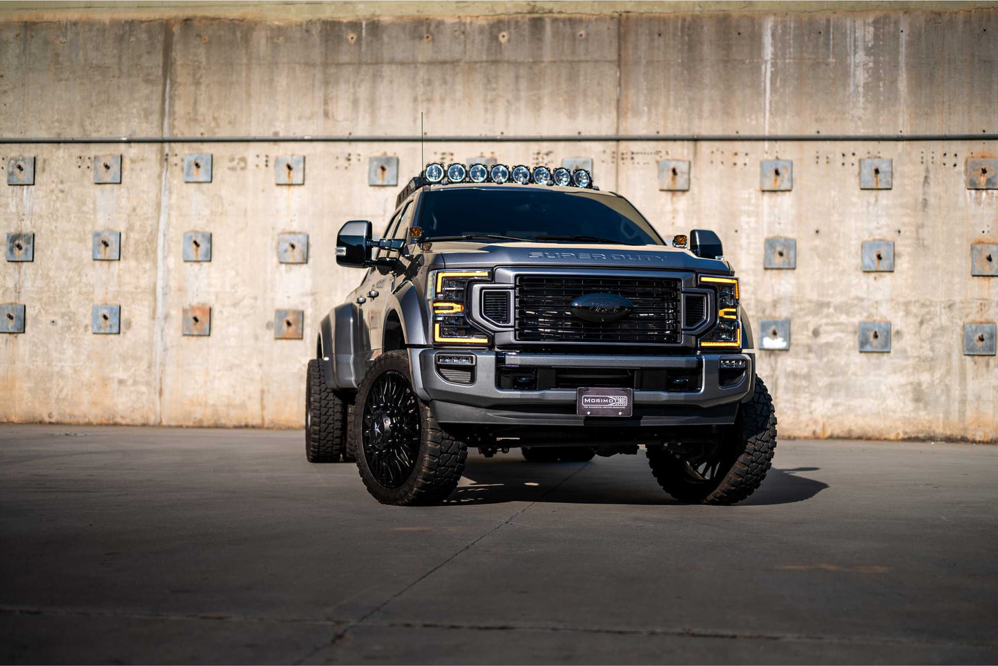 XB LED Headlights: Ford Super Duty (20-22 / Amber DRL / Set)