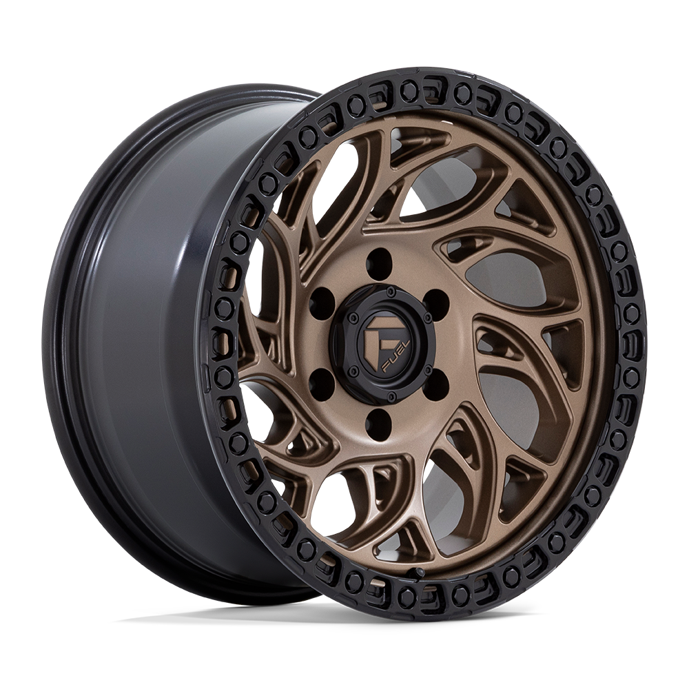 Fuel 1pc D841 Runner Or 20x9 20x9 20 Offset In Bronze W/ Black Ring