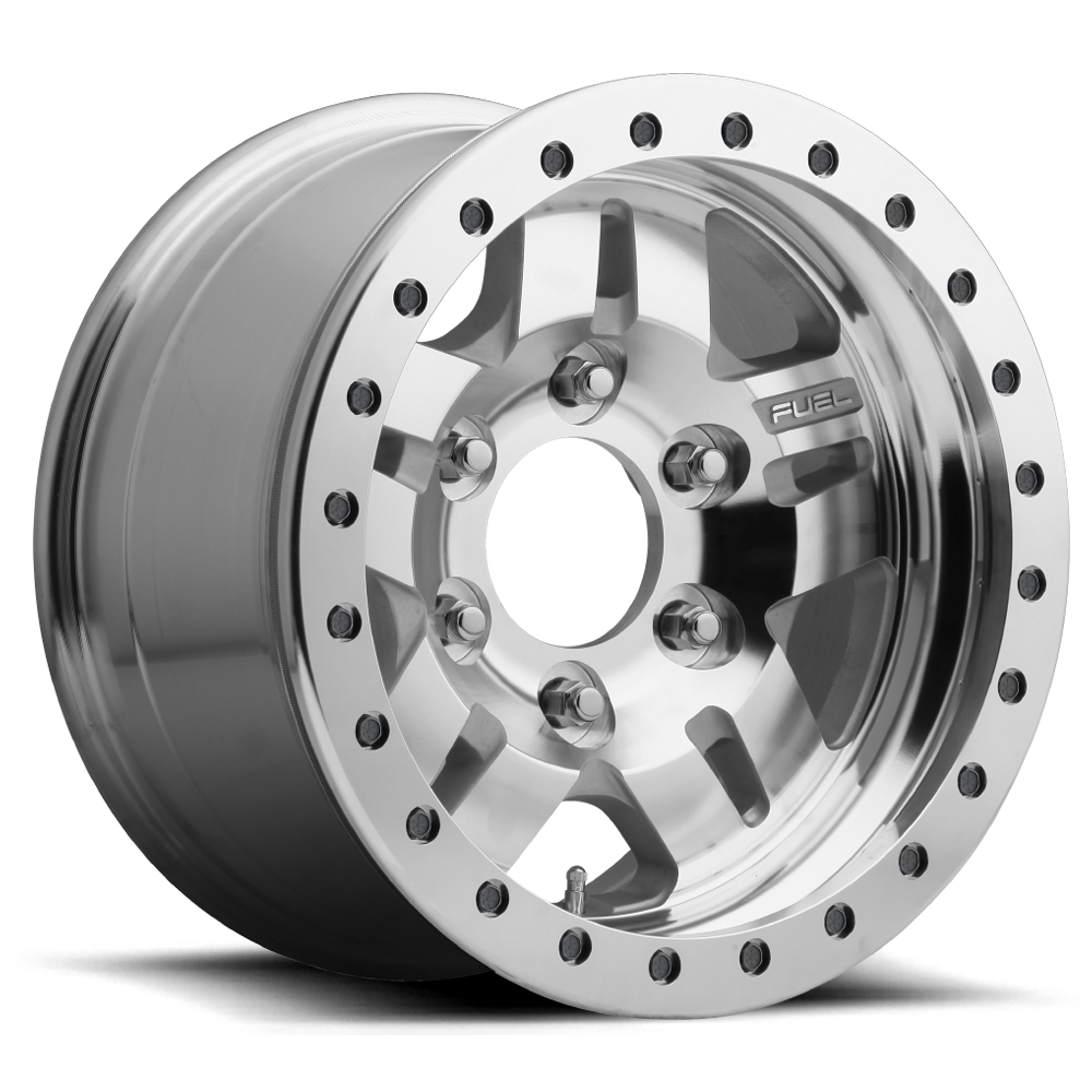 Fuel 1pc D116 Anza Beadlock 17x9 17x9 -12 Offset In Raw Machined