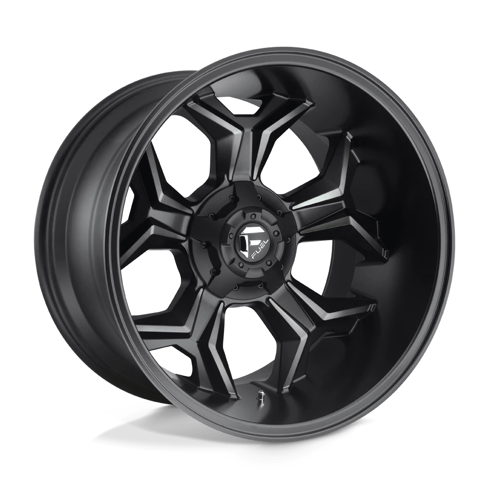 Fuel D605 Avenger Wheels in Matte Black Double Dark Tint Finish