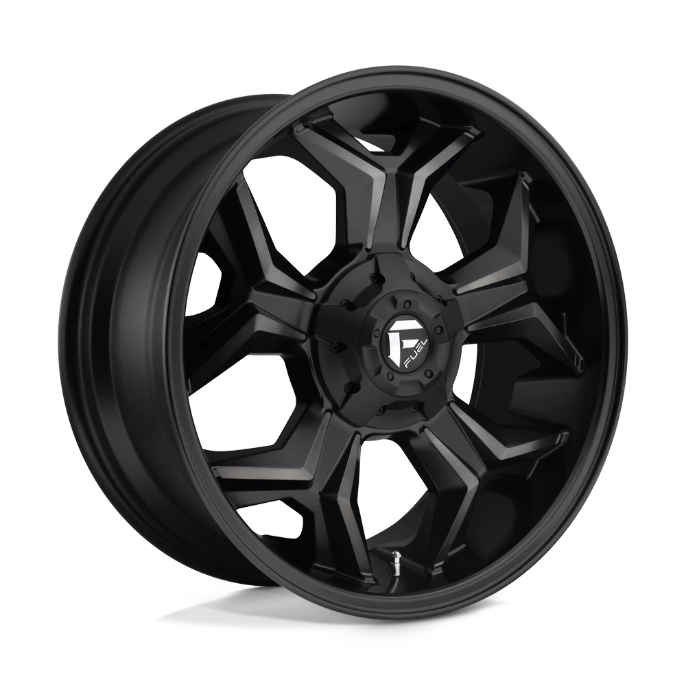 Fuel D605 Avenger Wheels in Matte Black Double Dark Tint Finish