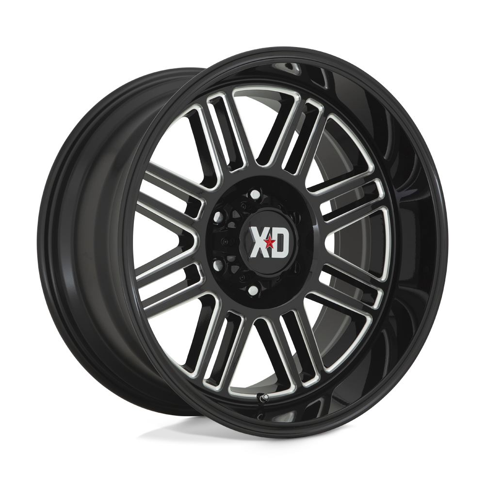 Xd Xd850 Cage 20x9 20x9 18 Offset In Gloss Black Milled