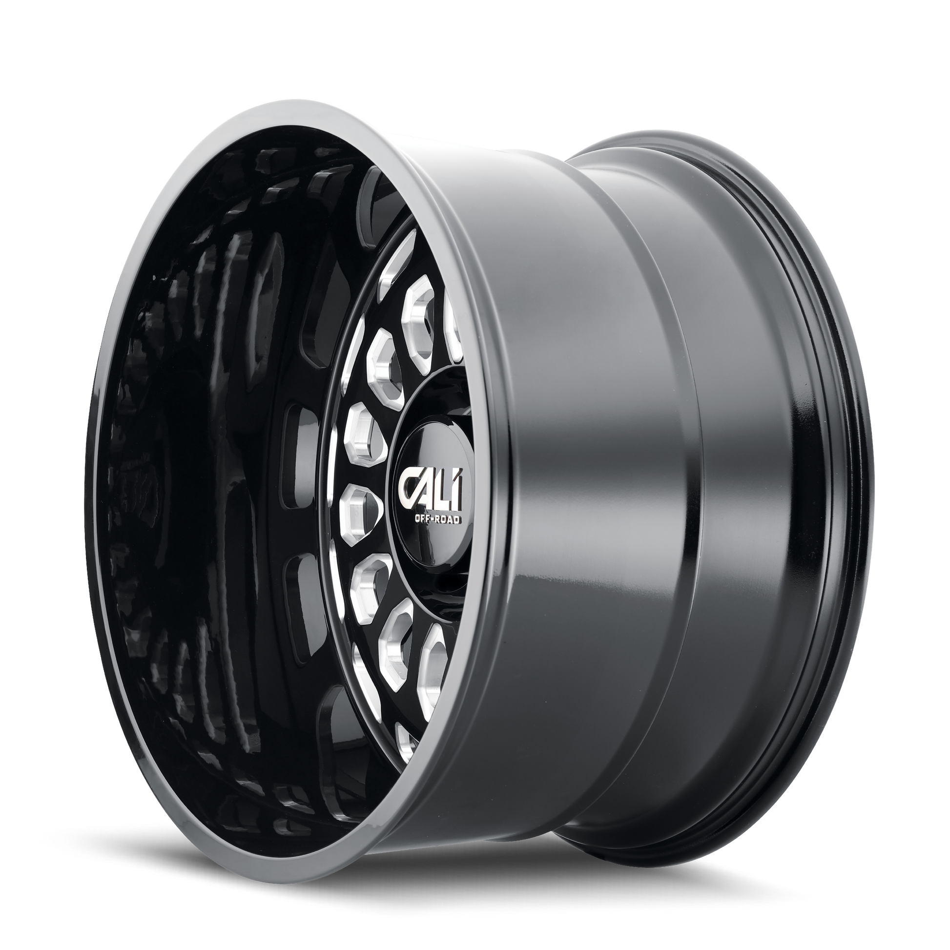 CALI OFF-ROAD PARADOX Wheels Gloss Black/Milled Spokes