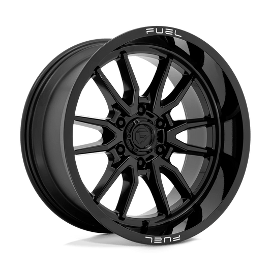 Fuel D760 Clash Wheels in Gloss Black Finish