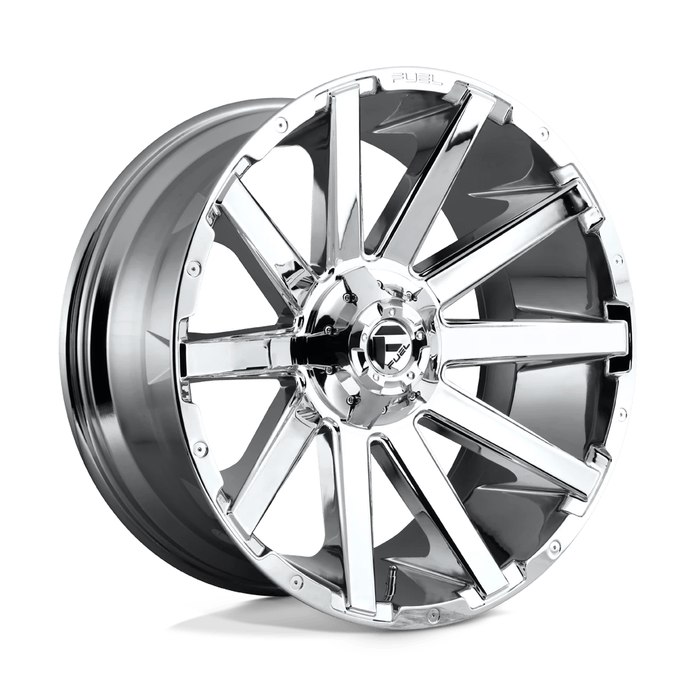 Fuel D614 Contra Wheels in Chrome Plated Finish