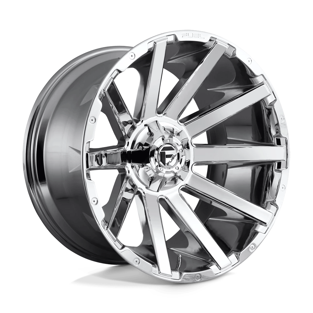 Fuel D614 Contra Wheels in Chrome Plated Finish