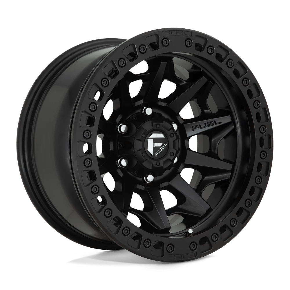 Fuel D114 Covert Beadlock Wheels in Matte Black Finish