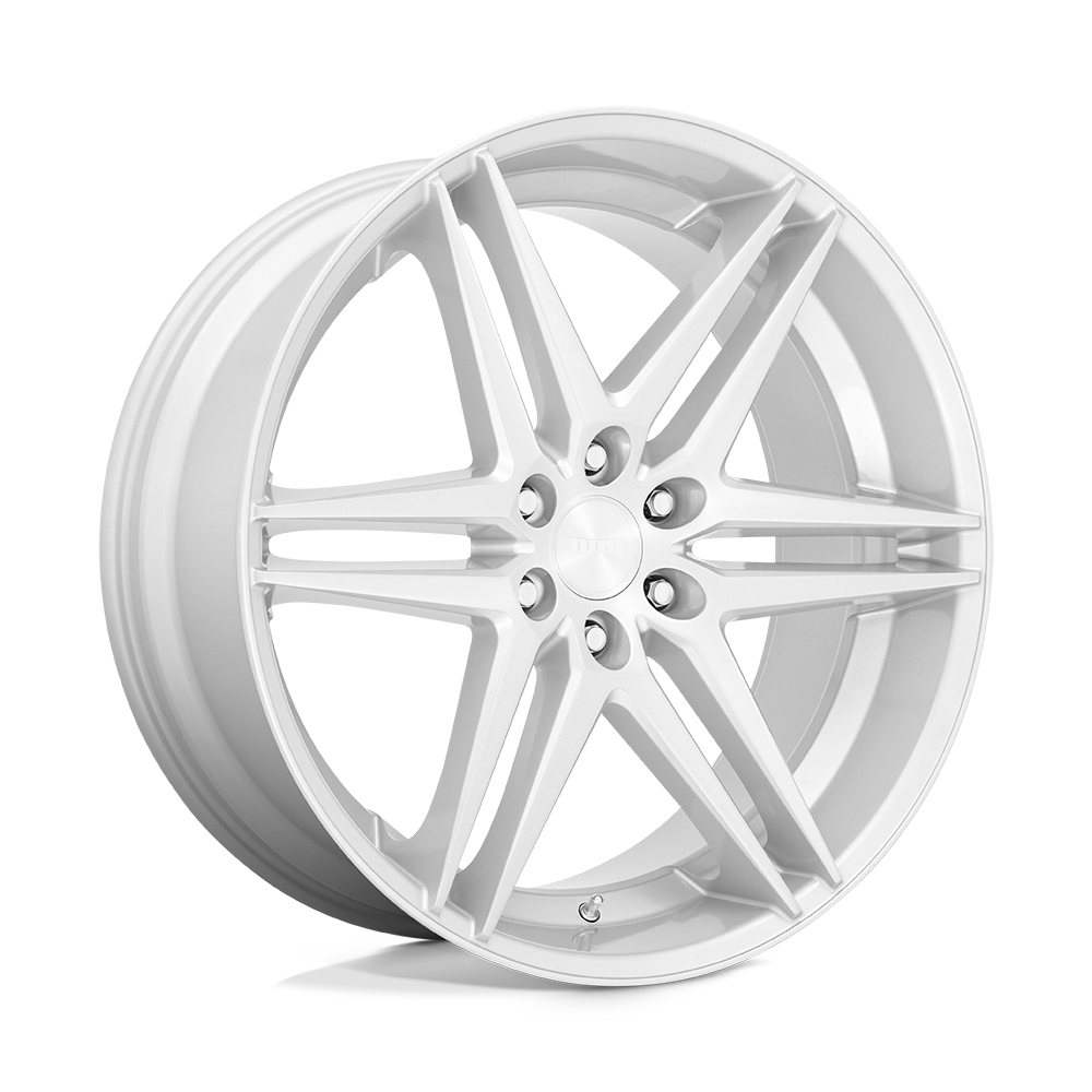 Dub 1pc S270 Dirty Dog 26x10 26x10 30 Offset In Silver W/ Brushed Face
