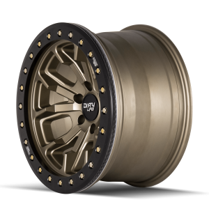 DIRTY LIFE DT-1 Wheels Satin Gold W/Simulated Ring