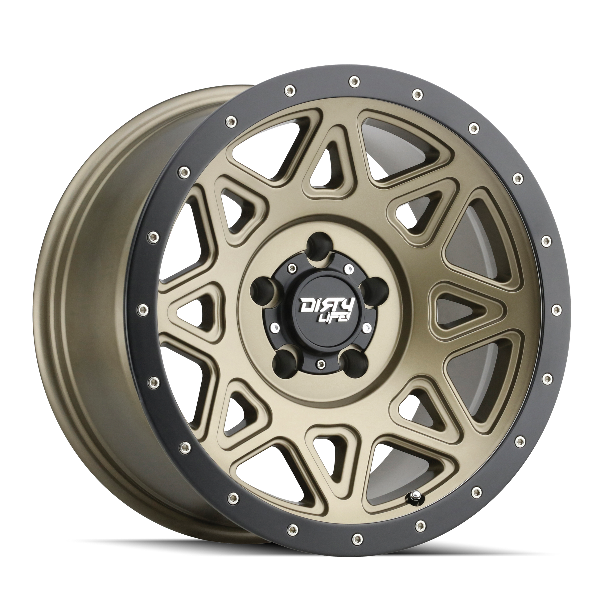 DIRTY LIFE THEORY Wheels Matte Gold W/Simulated Ring
