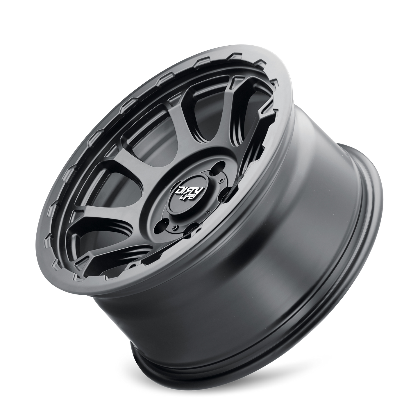 DIRTY LIFE DRIFTER Wheels Matte Black W/Simulated Ring