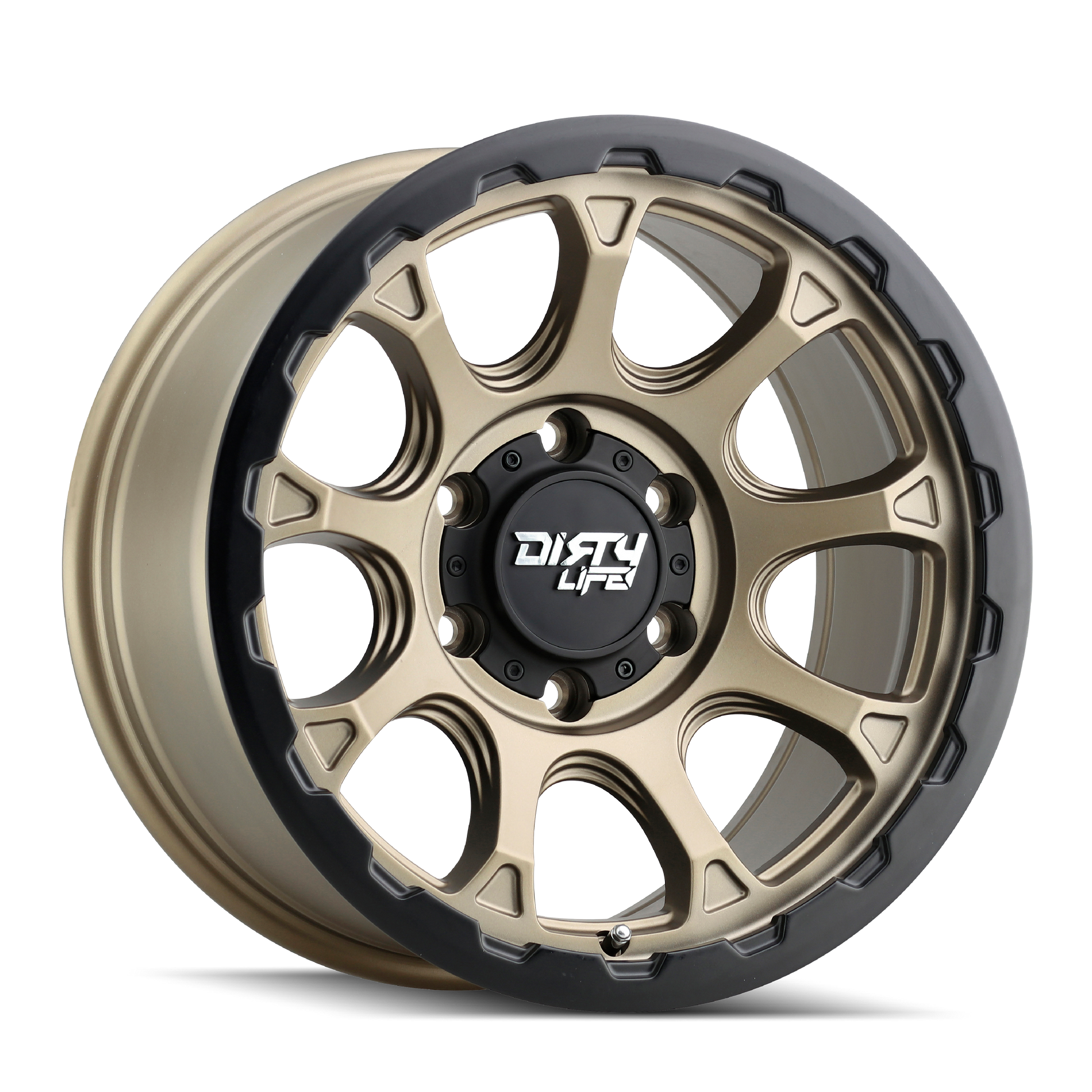 DIRTY LIFE DRIFTER Wheels Matte Gold W/Simulated Ring