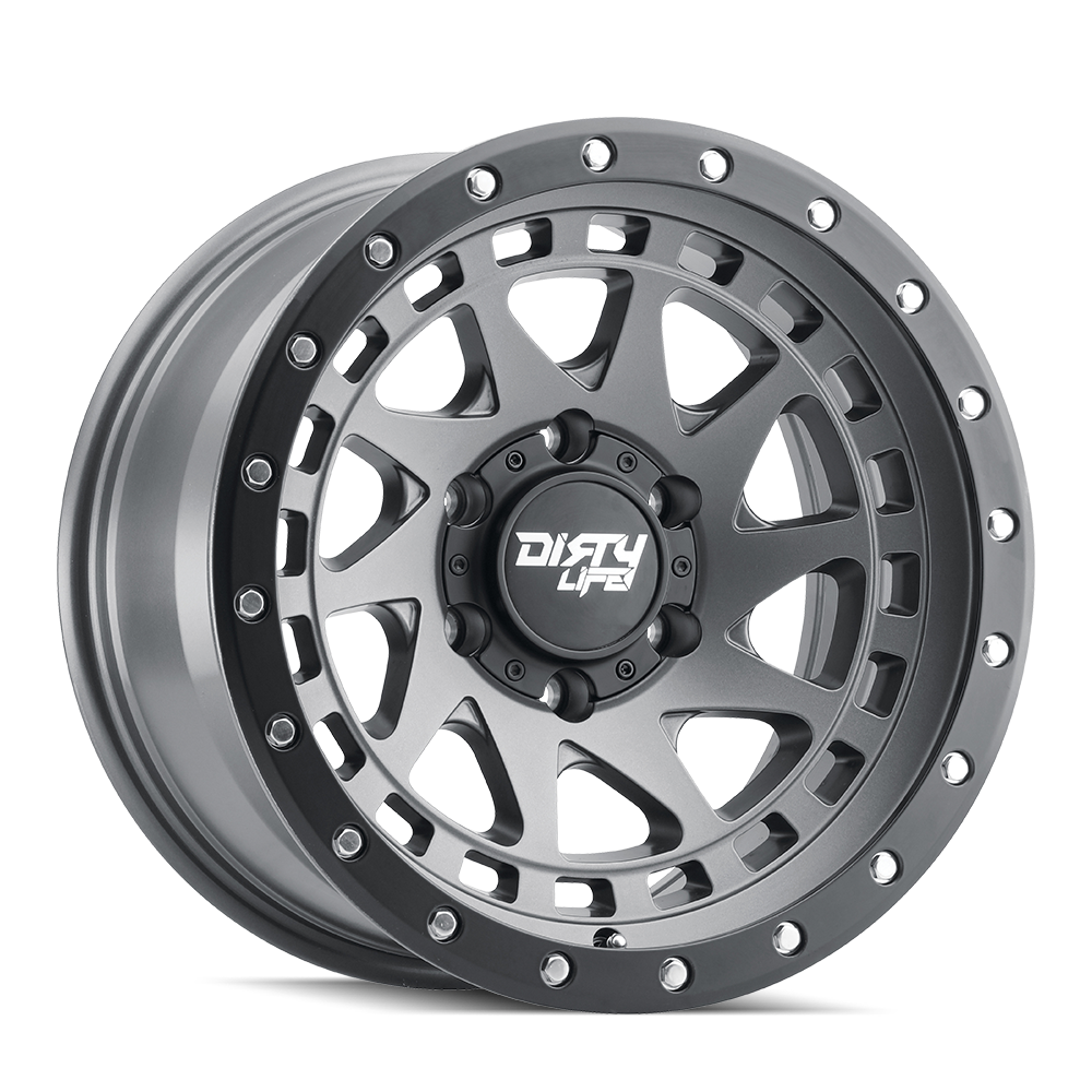 DIRTY LIFE ENIGMA PRO Wheels Satin Graphite W/Simulated Ring