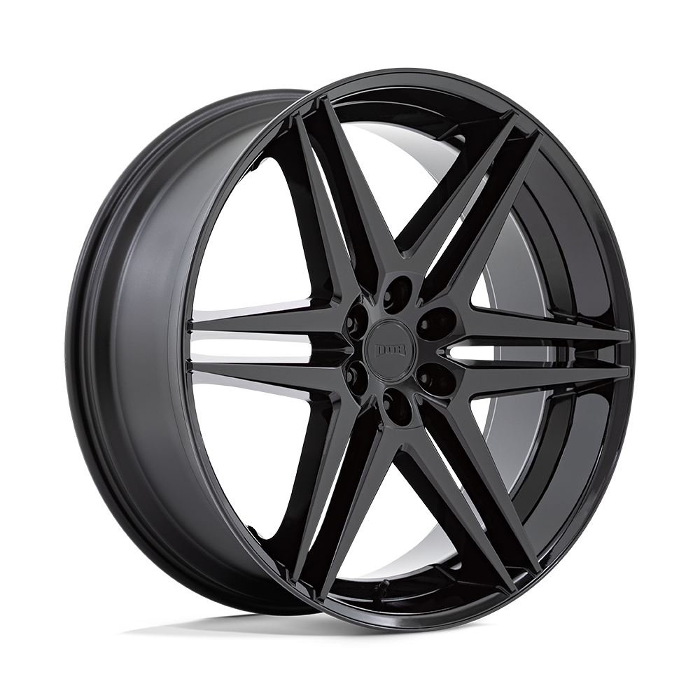 Dub 1pc S268 Dirty Dog 26x10 26x10 25 Offset In All Glossy Black