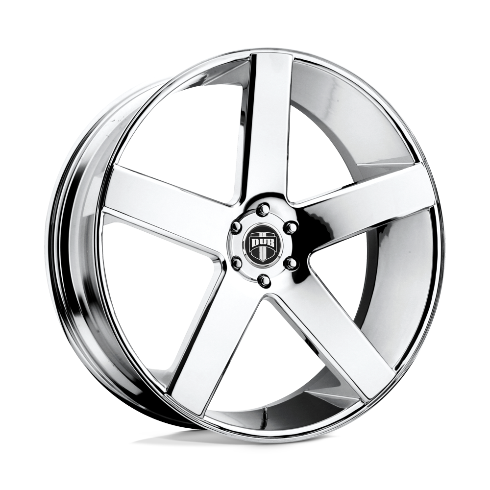 Dub 1pc S115 Baller 30x10 30x10 25 Offset In Chrome Plated