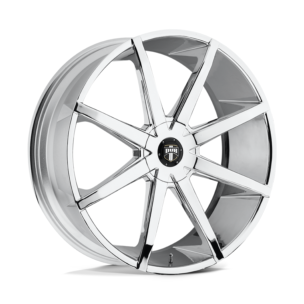 Dub 1pc S201 Push 22x9.5 22x9.5 30 Offset In Chrome Plated