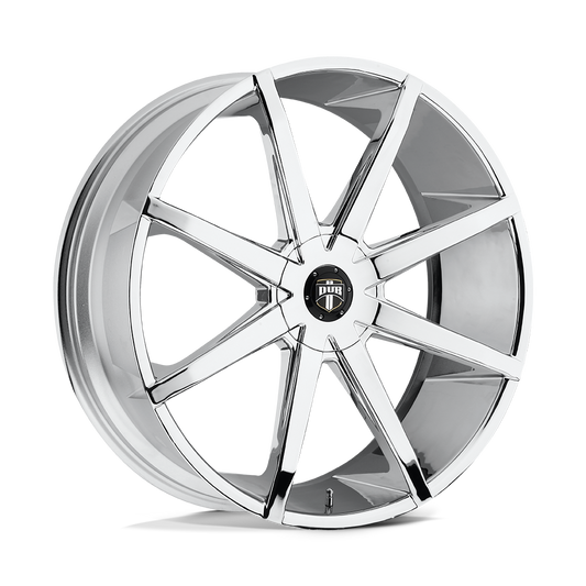 Dub 1pc S201 Push 22x9.5 22x9.5 30 Offset In Chrome Plated