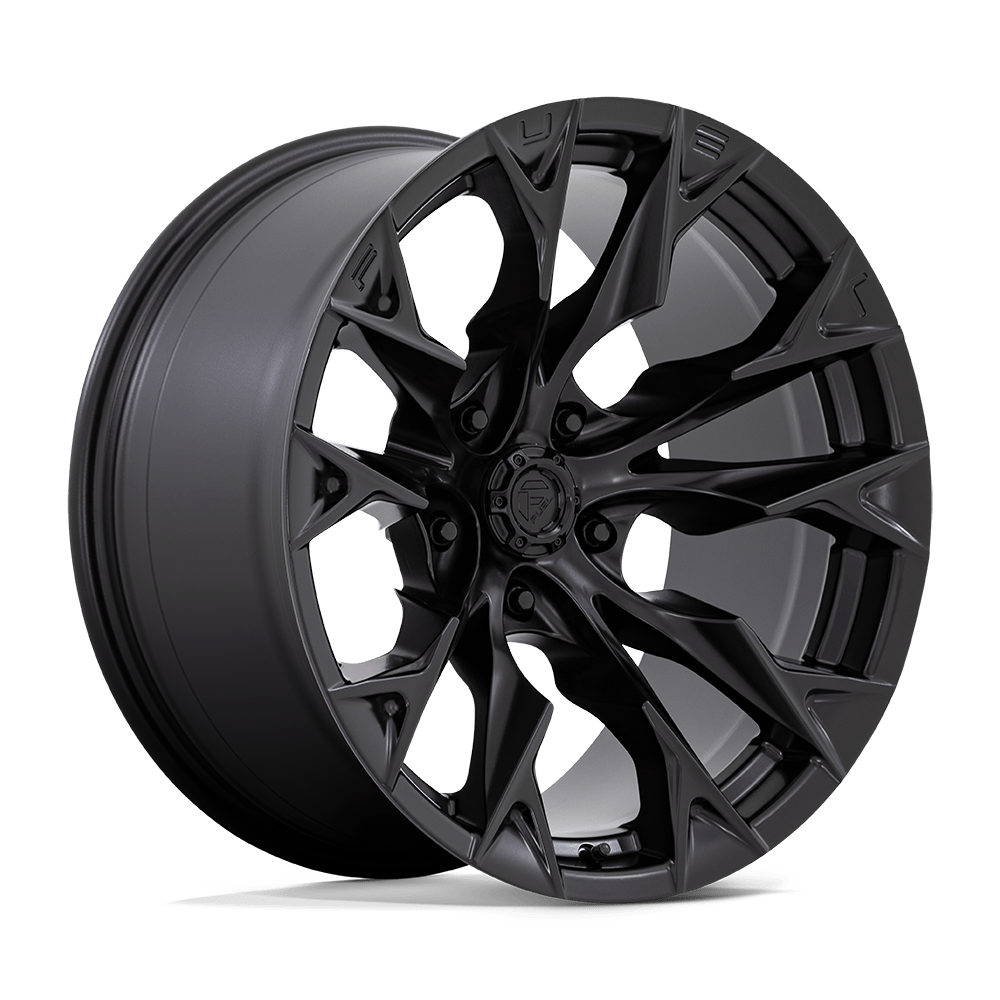 Fuel 1pc D804 Flame 20x10 20x10 -18 Offset In Blackout