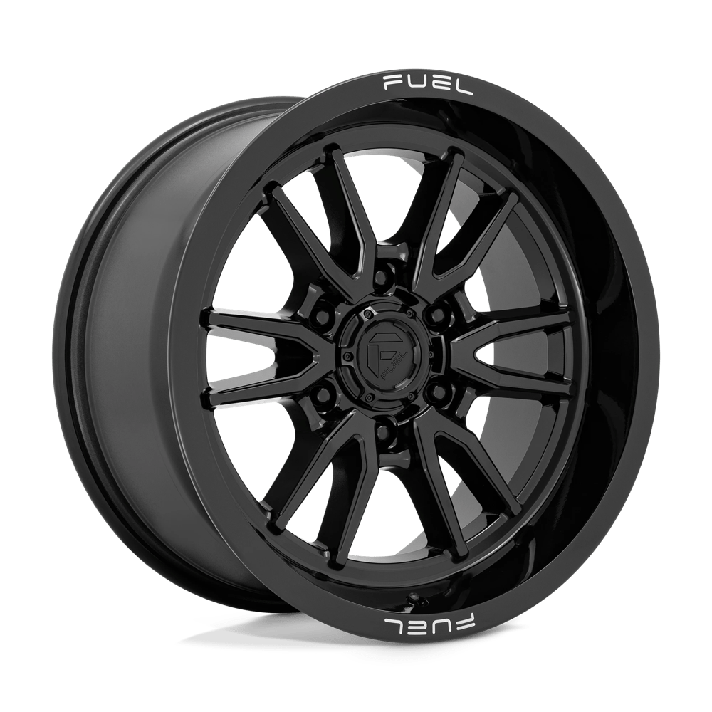 Fuel D760 Clash Wheels in Gloss Black Finish