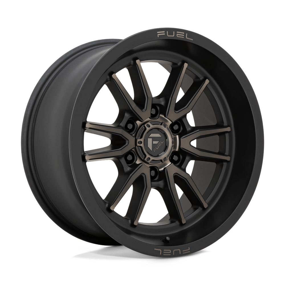 Fuel D762 Clash Wheels in Matte Black Double Dark Tint Finish