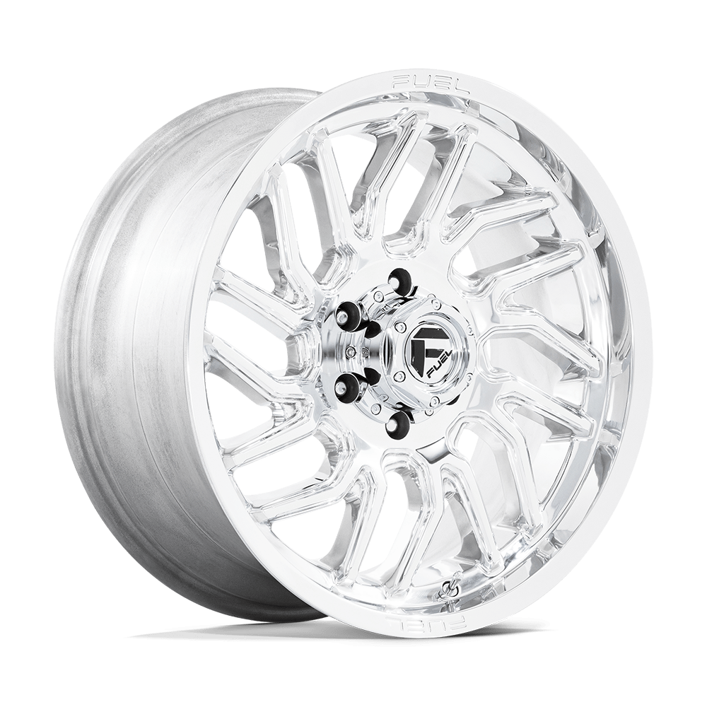 Fuel 1pc D809 Hurricane 20x9 20x9 1 Offset In Polished Milled