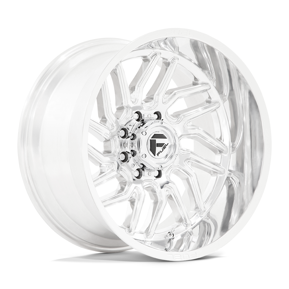 Fuel 1pc D809 Hurricane 24x12 24x12 -44 Offset In Polished Milled