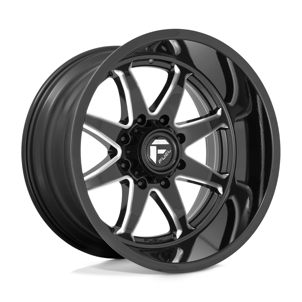 Fuel D749 Hammer Wheels in Gloss Black Milled Finish