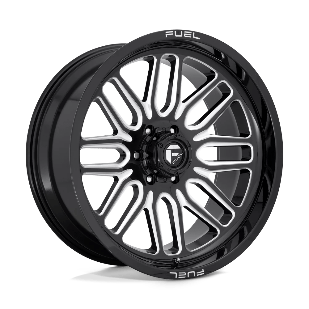 Fuel D662 Ignite Wheels in Gloss Black Milled Finish