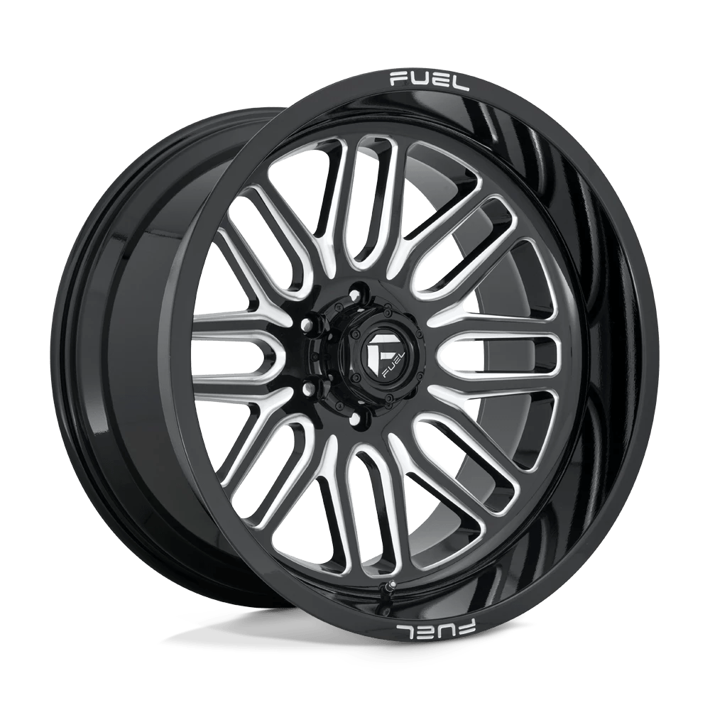 Fuel D662 Ignite Wheels in Gloss Black Milled Finish