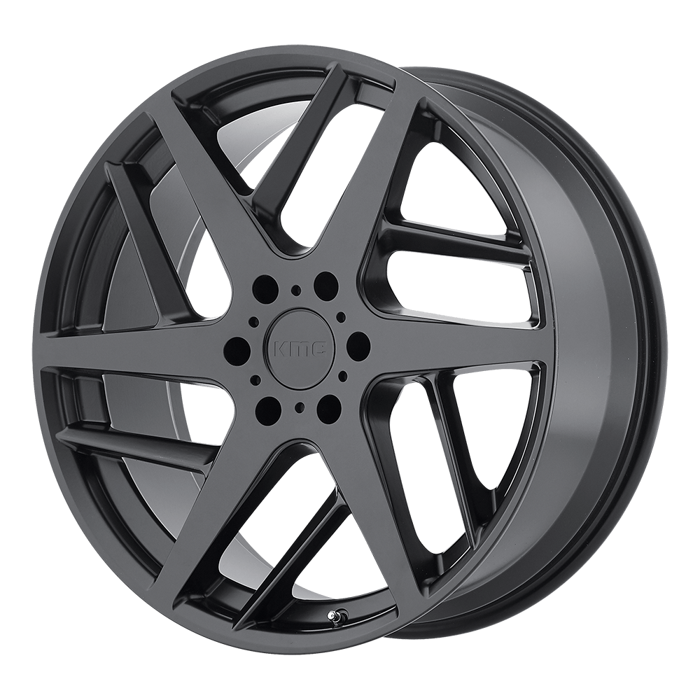 Kmc Km699 Two Face 22x9 22x9 35 Offset In Satin Black