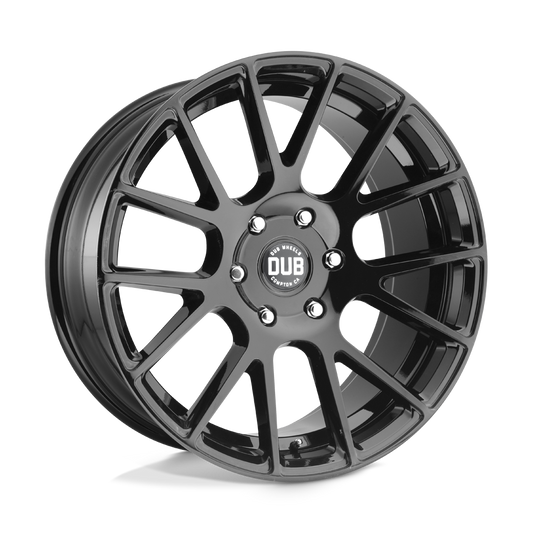 Dub 1pc S205 Luxe 20x9 20x9 30 Offset In Gloss Black