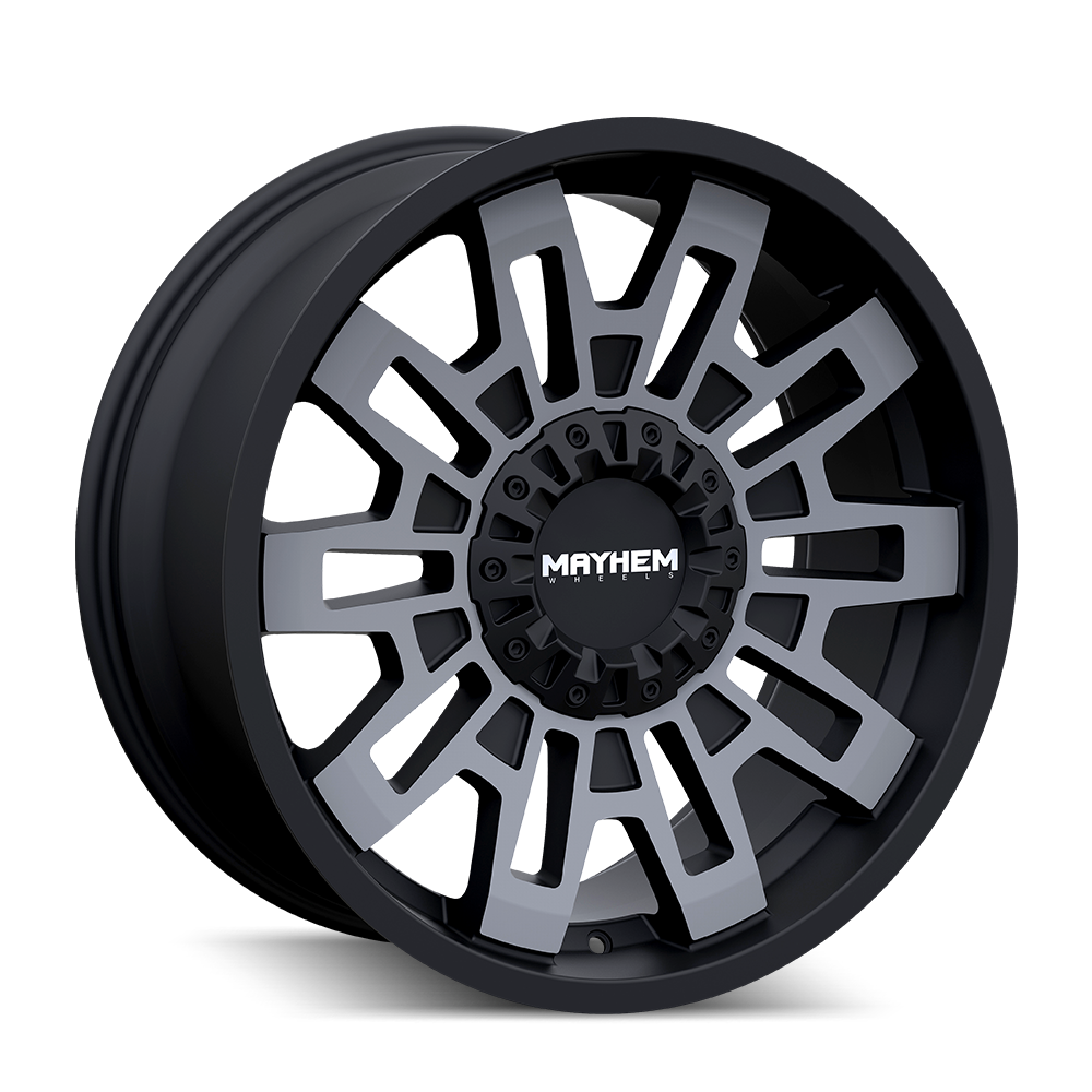 MAYHEM CORTEX Wheels Matte Black W/Dark Tint