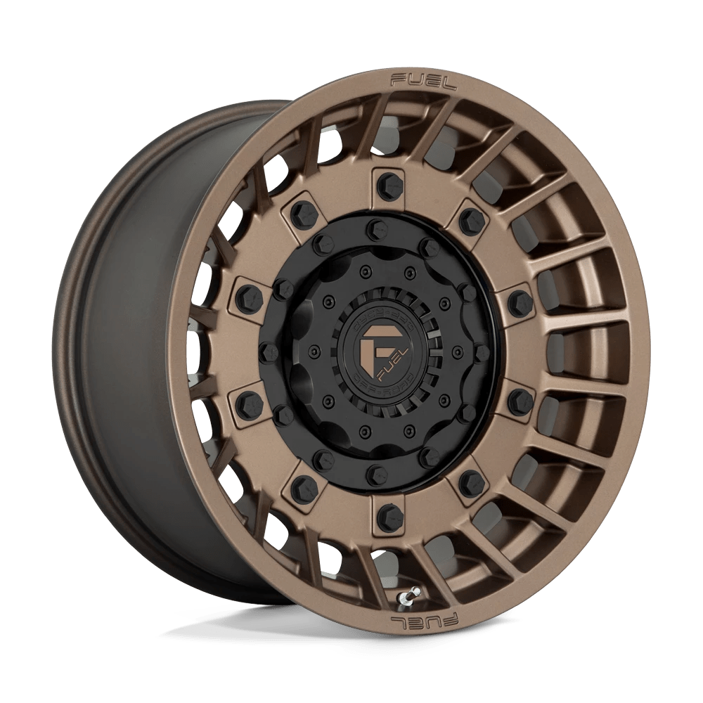 Fuel D725 Militia Wheels in Matte Bronze & Black Finish