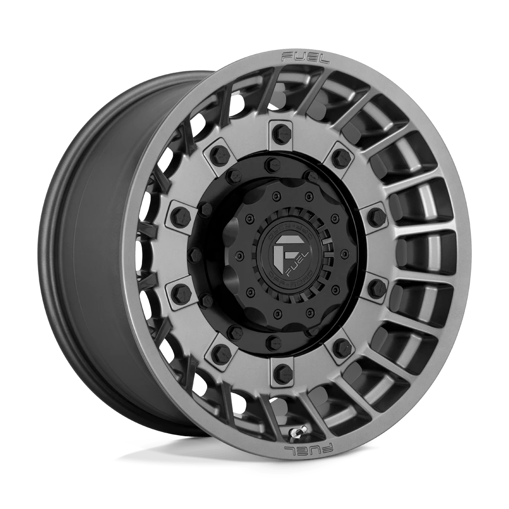 Fuel D726 Militia Wheels in Matte Anthracite & Black Finish