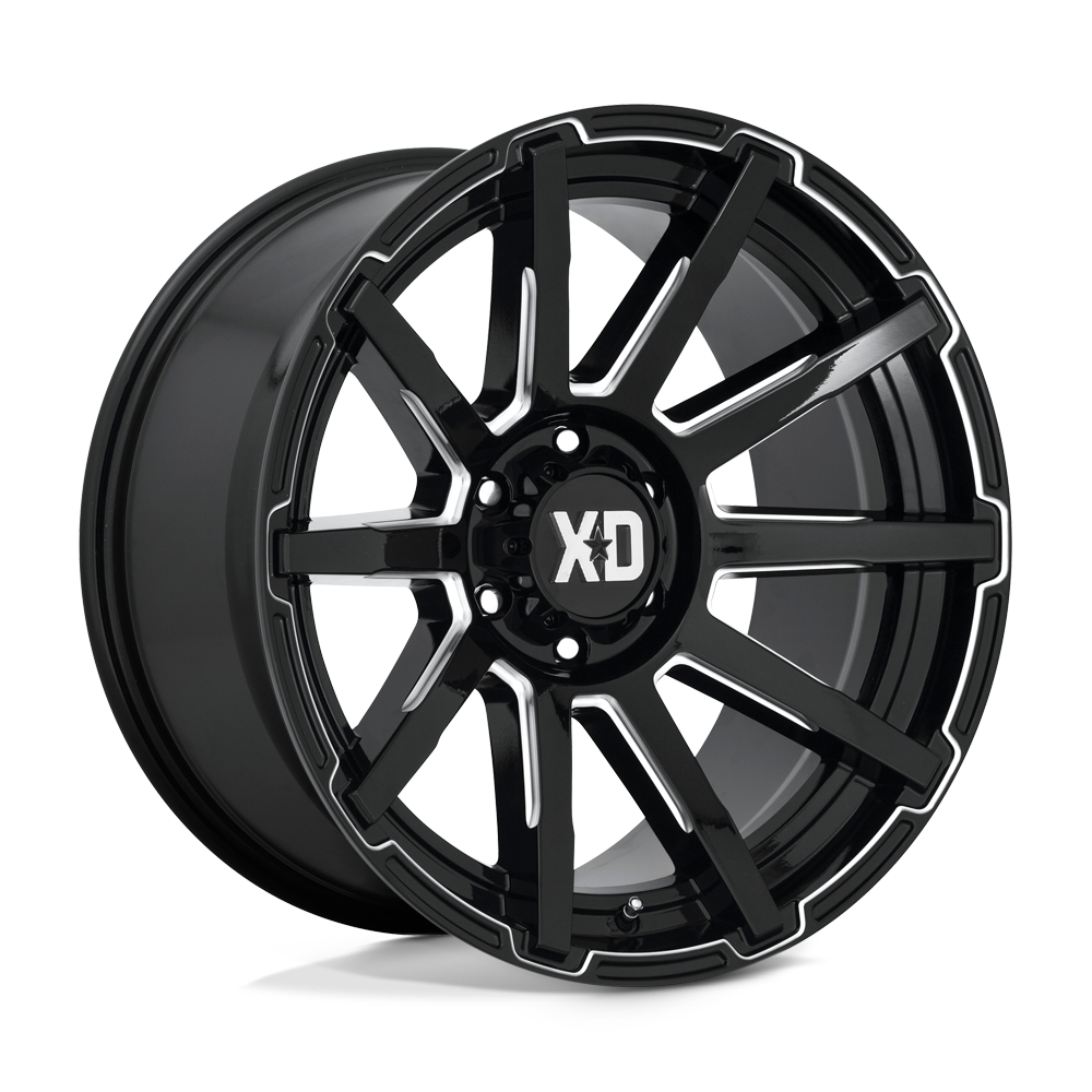 Xd Xd847 Outbreak 16x8 16x8 10 Offset In Gloss Black Milled