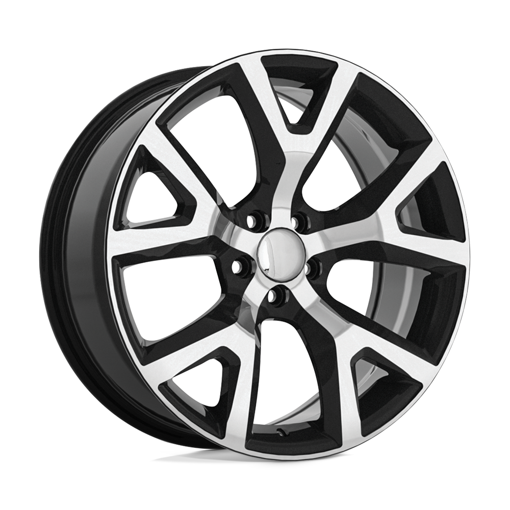 Performance Replicas Pr159 18x7.5 18x7.5 31 Offset In Gloss Black W/ Machined Face