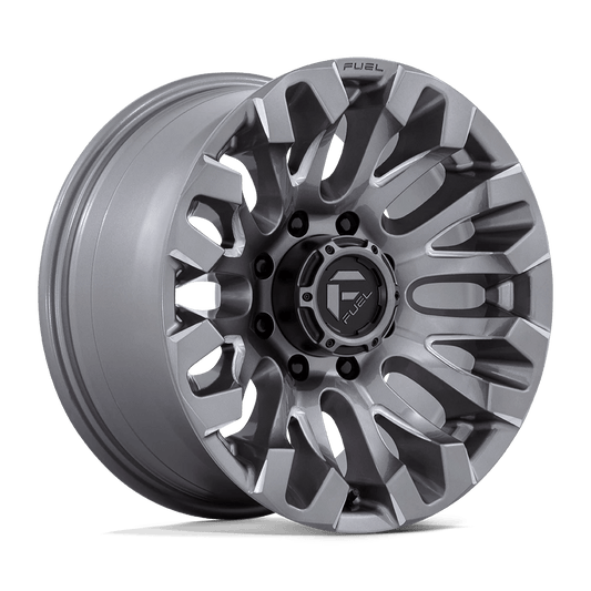 Fuel D830 Quake Wheels in Platinum Finish